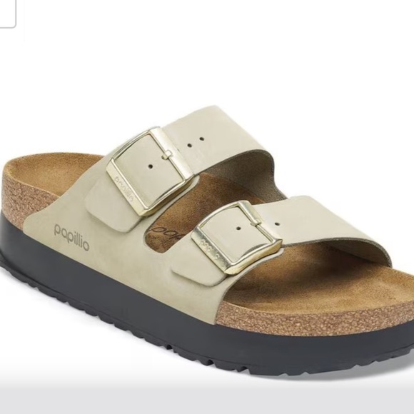 Birkenstock Arizona Papillio Flex Platform Sandals Size 6 NWT - Picture 1 of 13